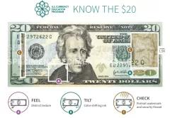 Conozca el billete de $20
