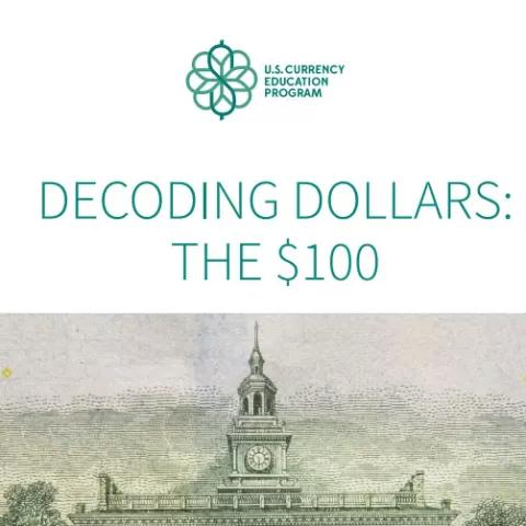 Decodificación de dólares: el folleto y el póster de $100