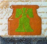 Image showing the bell in the inkwell on the $100 bill