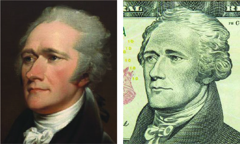 Comparative image of Alexander Hamilton